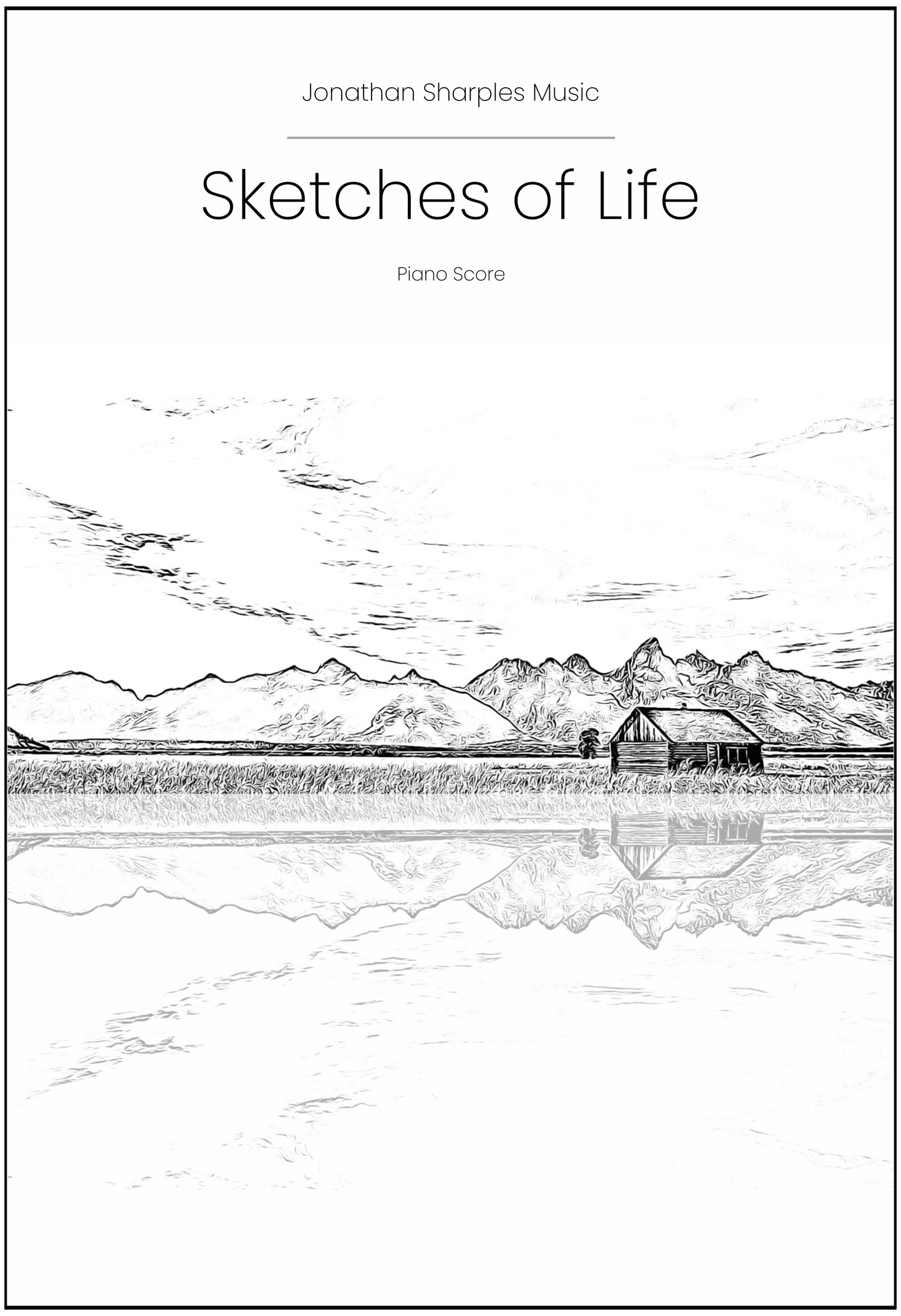 Sketches of Life Piano Score
