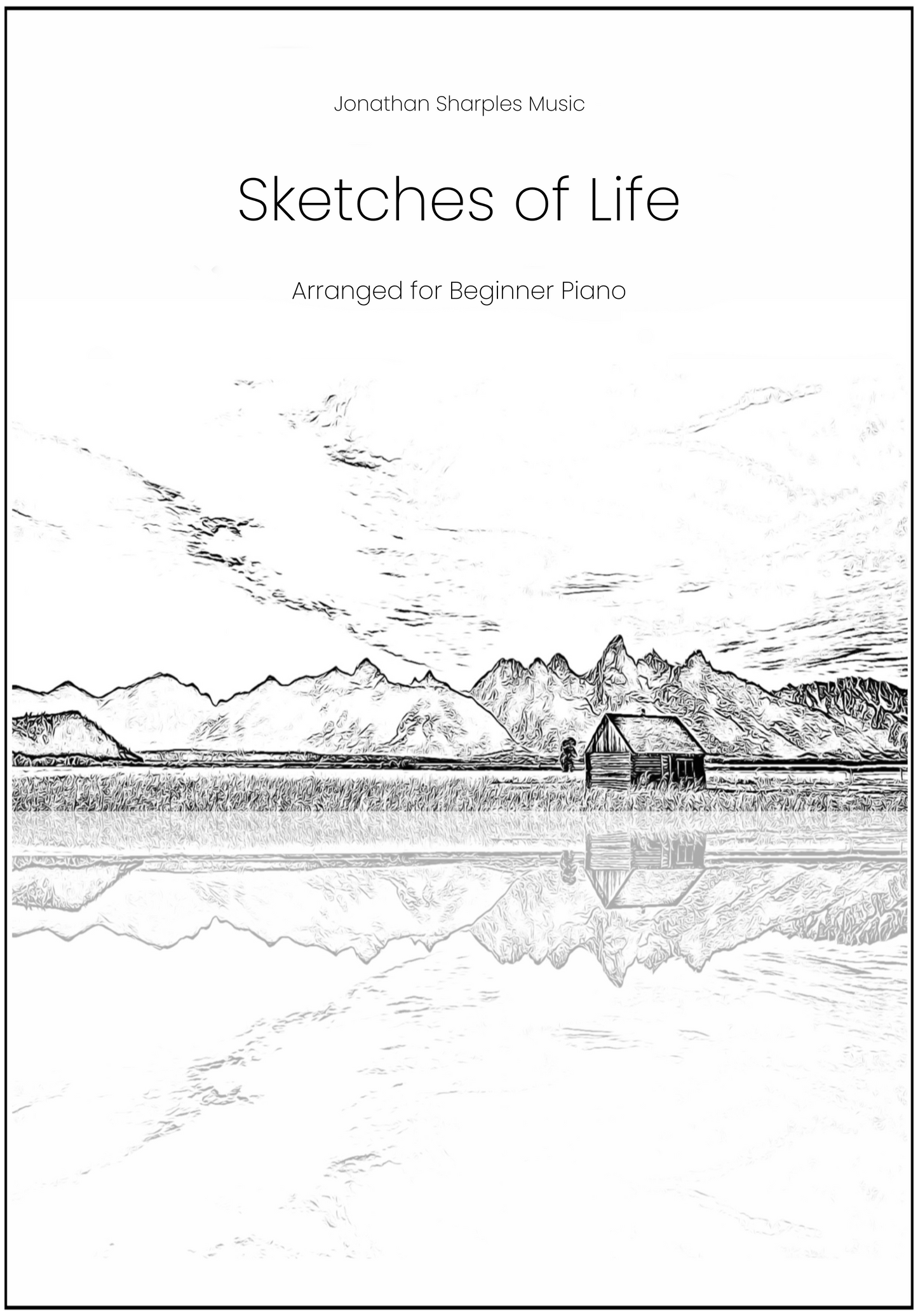 Sketches of Life Piano Score - Arranged for Easy Piano